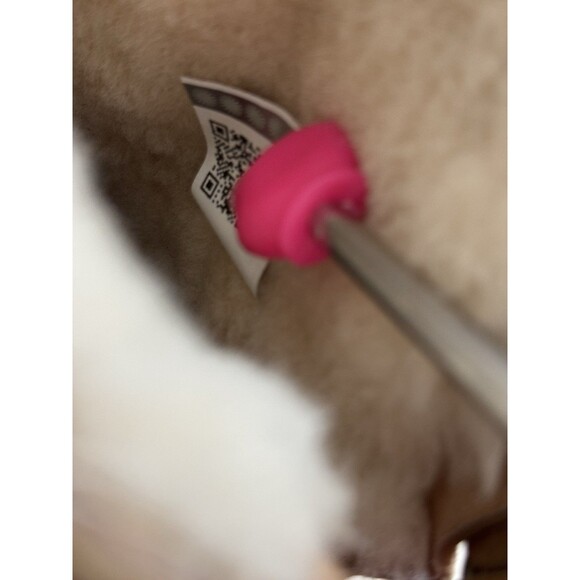 UGG Remora Short Boots Womens Size 9 Chestnut Leather Shearling Fur Lined - Picture 9 of 13